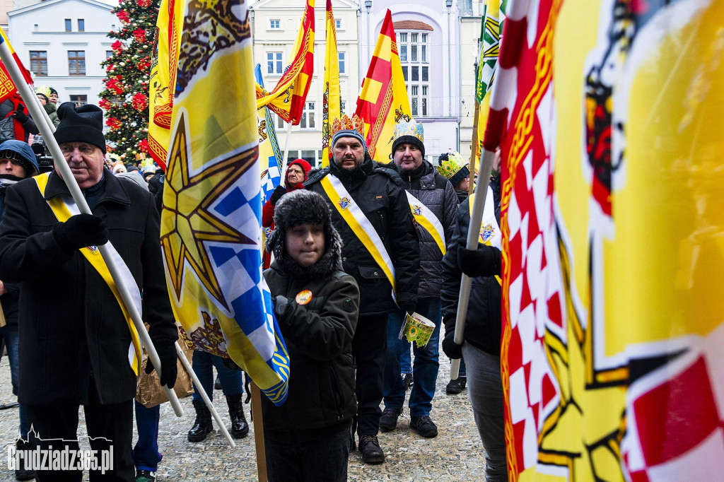 Ulicami Grudziądza po raz dziesiąty przemaszerował Orszak Trzech Króli