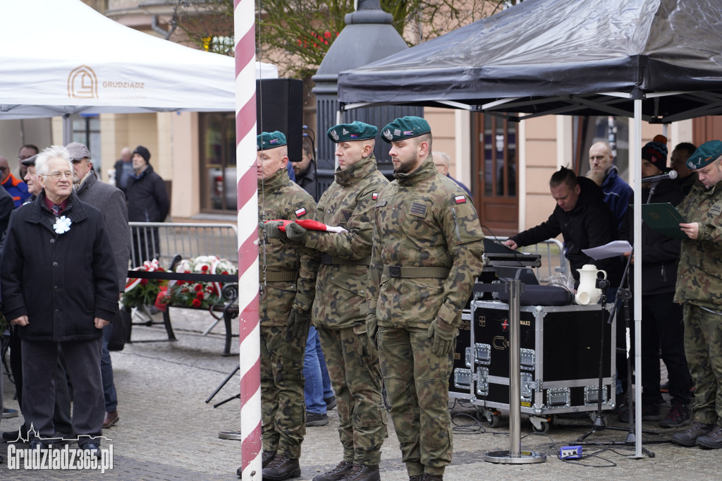 104. rocznica powrotu Grudziądza do Polski. Uroczystości na Rynku