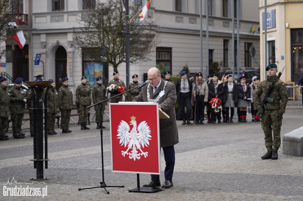 104. rocznica powrotu Grudziądza do Polski. Uroczystości na Rynku