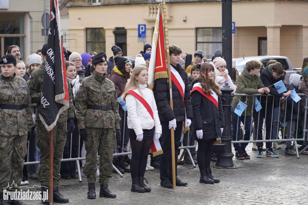 104. rocznica powrotu Grudziądza do Polski. Uroczystości na Rynku