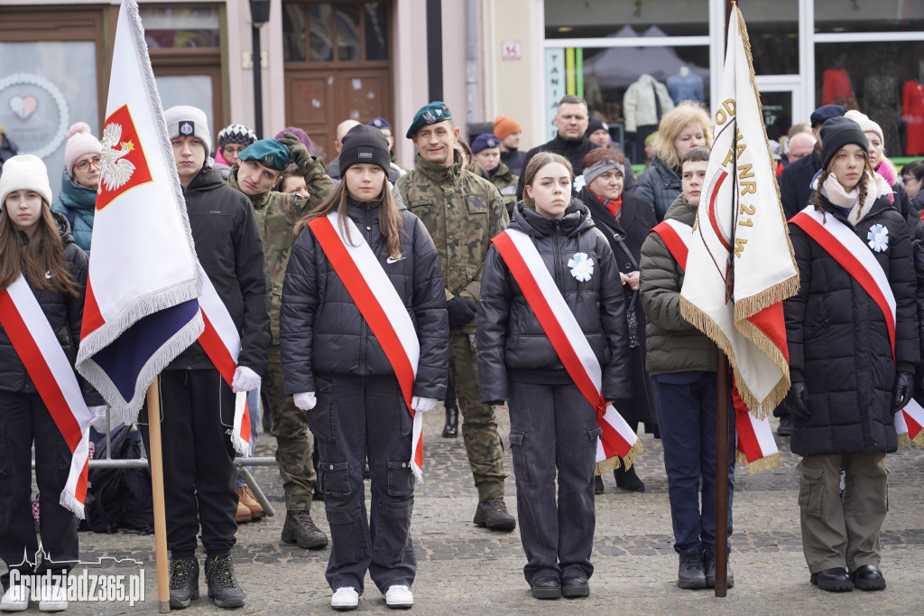 104. rocznica powrotu Grudziądza do Polski. Uroczystości na Rynku