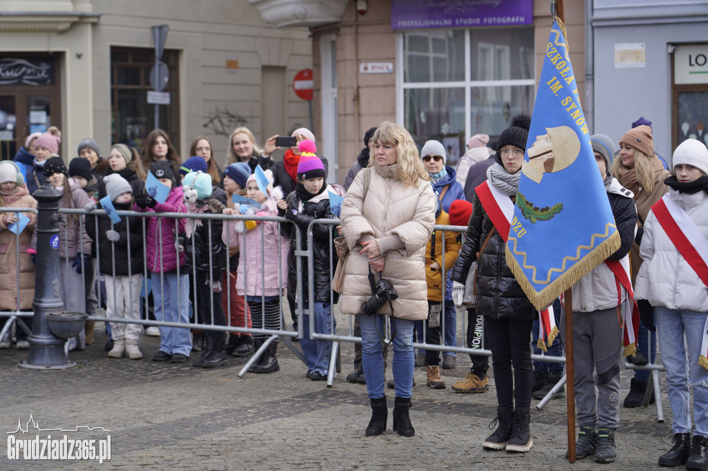 104. rocznica powrotu Grudziądza do Polski. Uroczystości na Rynku