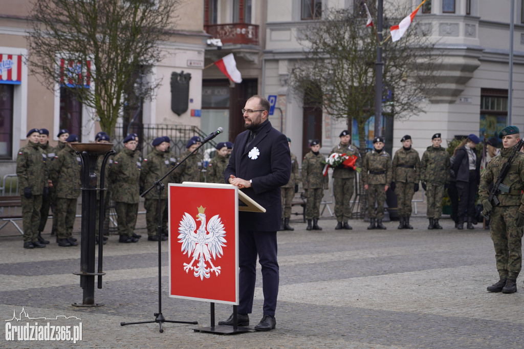 104. rocznica powrotu Grudziądza do Polski. Uroczystości na Rynku