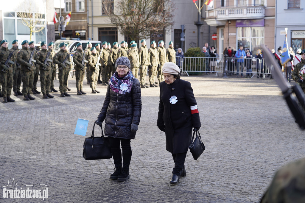 104. rocznica powrotu Grudziądza do Polski. Uroczystości na Rynku