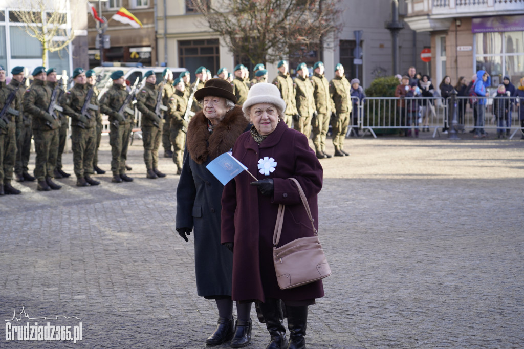 104. rocznica powrotu Grudziądza do Polski. Uroczystości na Rynku