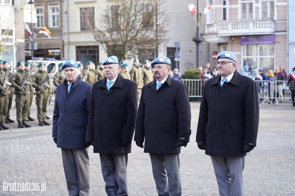 104. rocznica powrotu Grudziądza do Polski. Uroczystości na Rynku