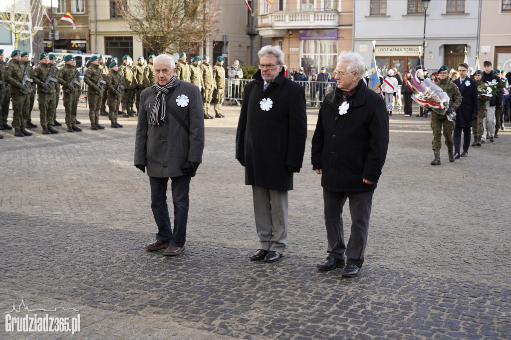 104. rocznica powrotu Grudziądza do Polski. Uroczystości na Rynku