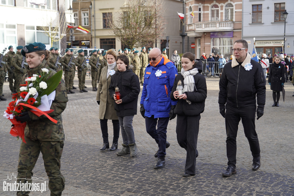 104. rocznica powrotu Grudziądza do Polski. Uroczystości na Rynku