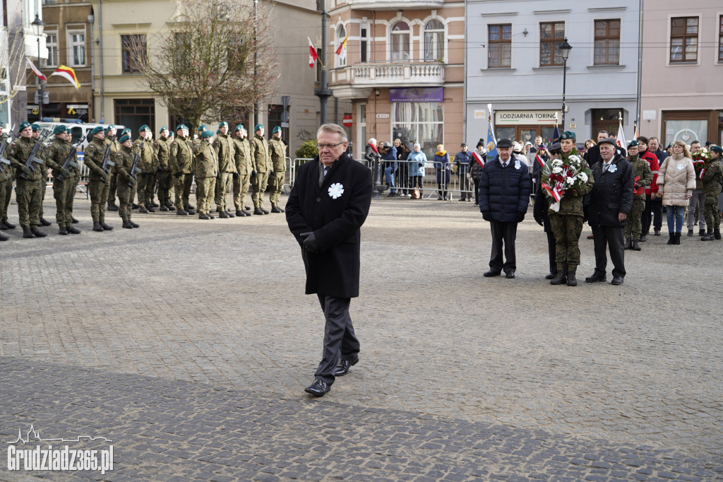 104. rocznica powrotu Grudziądza do Polski. Uroczystości na Rynku