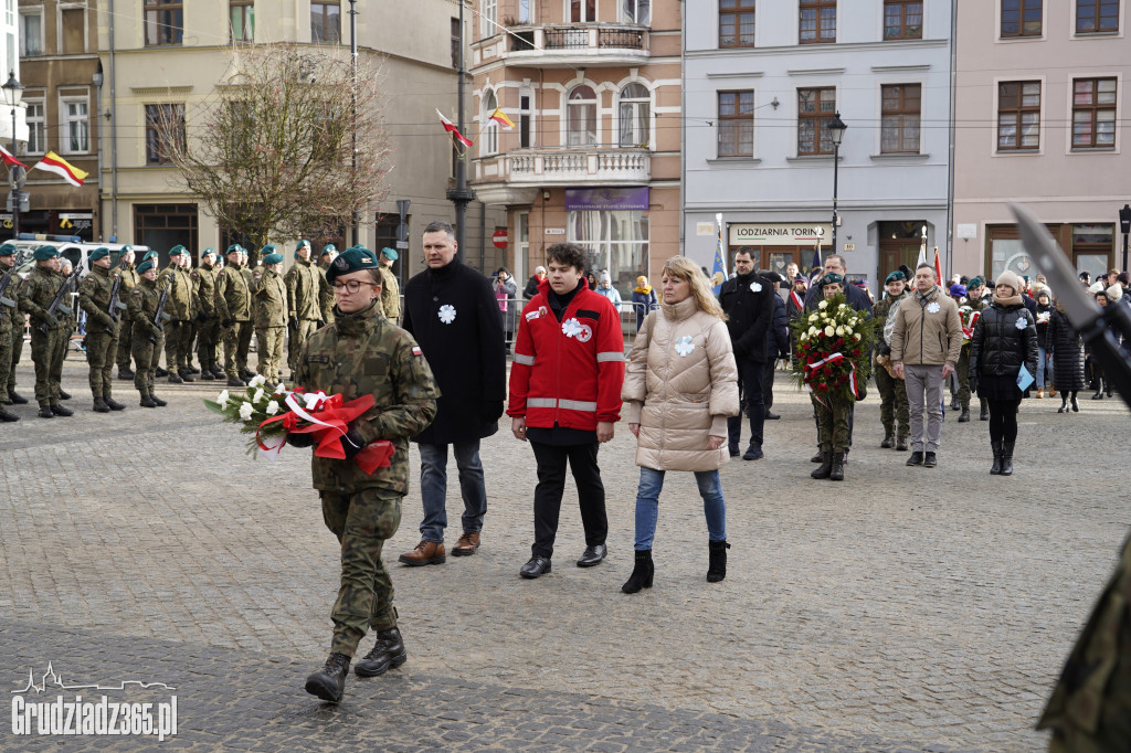 104. rocznica powrotu Grudziądza do Polski. Uroczystości na Rynku