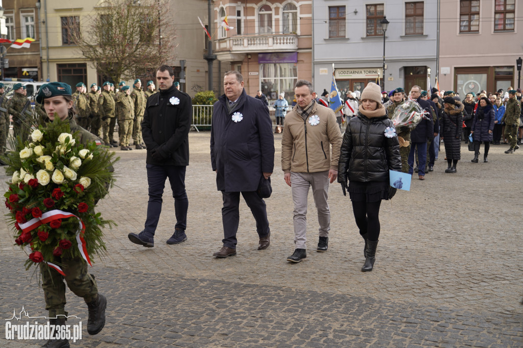 104. rocznica powrotu Grudziądza do Polski. Uroczystości na Rynku