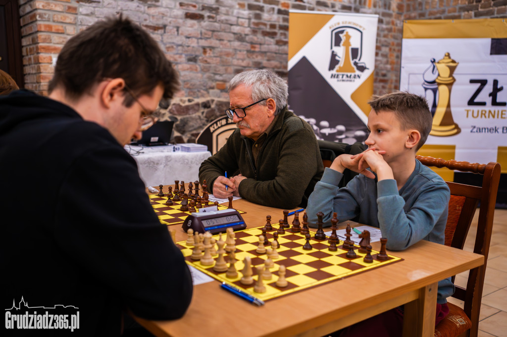 Siedmiolatek z Grudziądza Antoni Stańdo drugi w Złotym Turnieju Szachowym