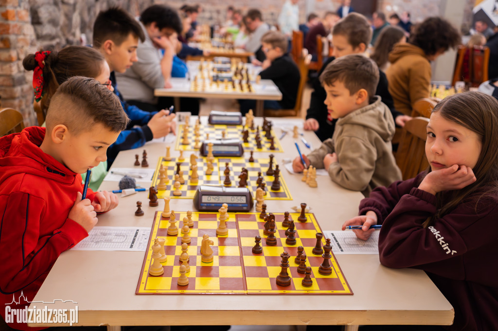 Siedmiolatek z Grudziądza Antoni Stańdo drugi w Złotym Turnieju Szachowym