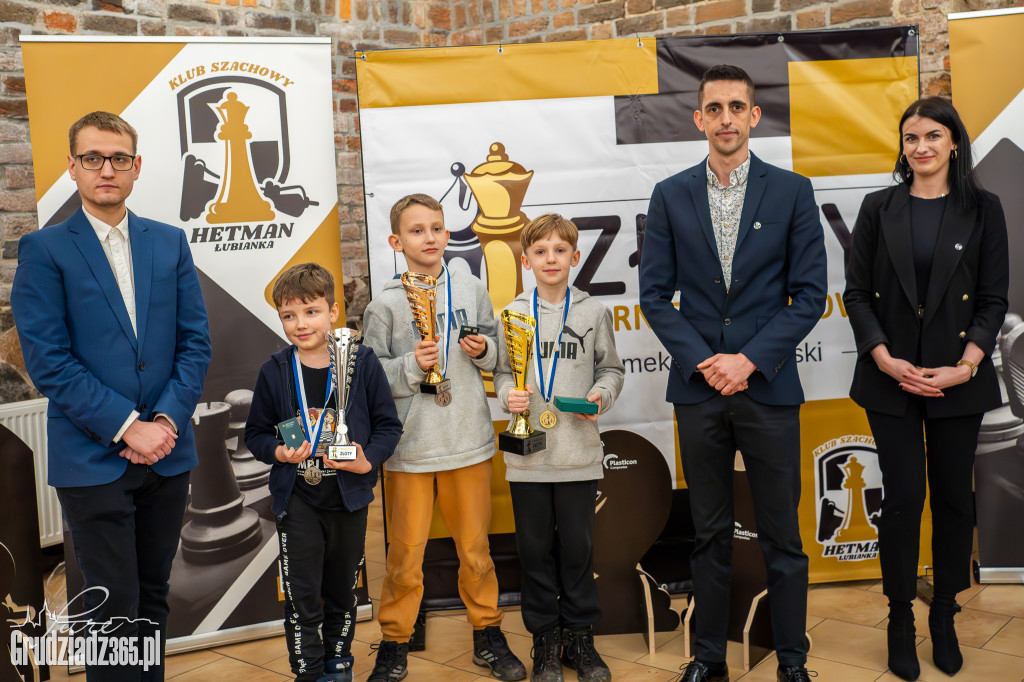 Siedmiolatek z Grudziądza Antoni Stańdo drugi w Złotym Turnieju Szachowym