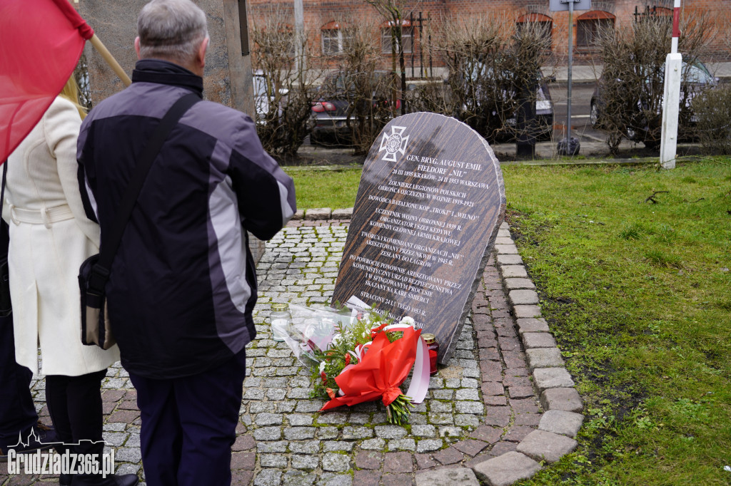 Grudziądz. 71. rocznica śmierci gen. bryg. Augusta Emila Fieldorfa ps. Nil