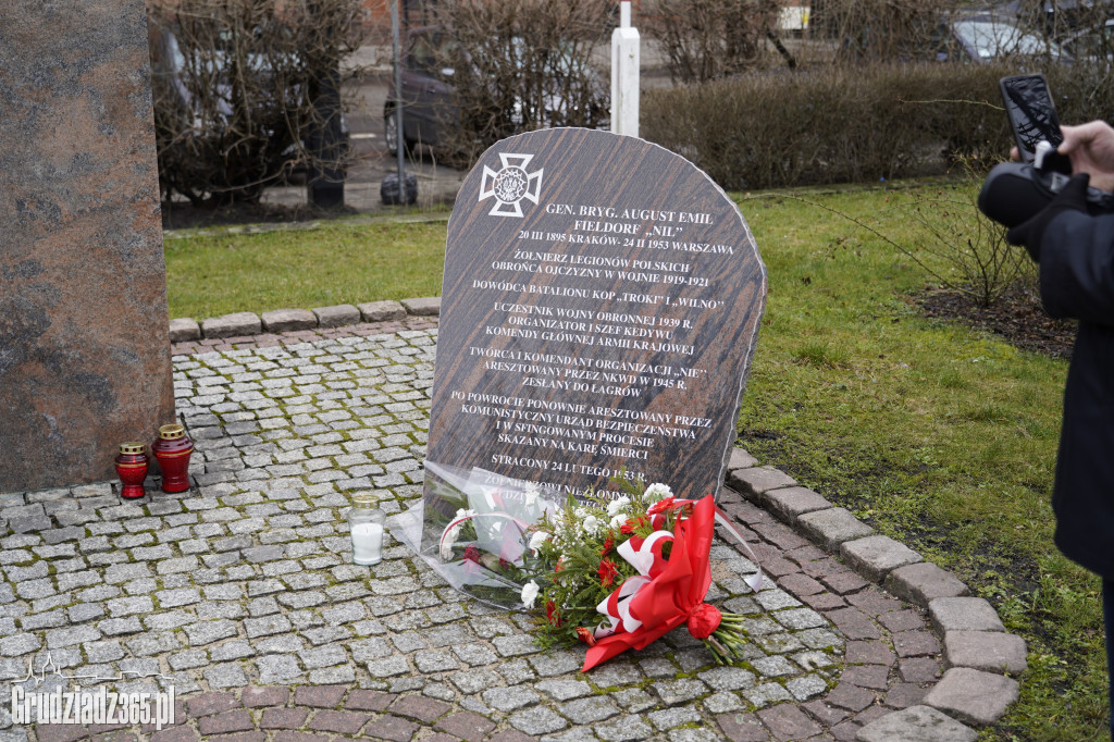 Grudziądz. 71. rocznica śmierci gen. bryg. Augusta Emila Fieldorfa ps. Nil