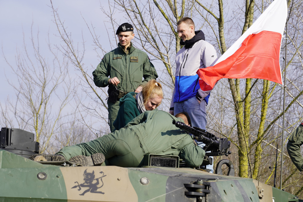 Prezentacja sprzętu wojskowego NATO w Grudziądzu