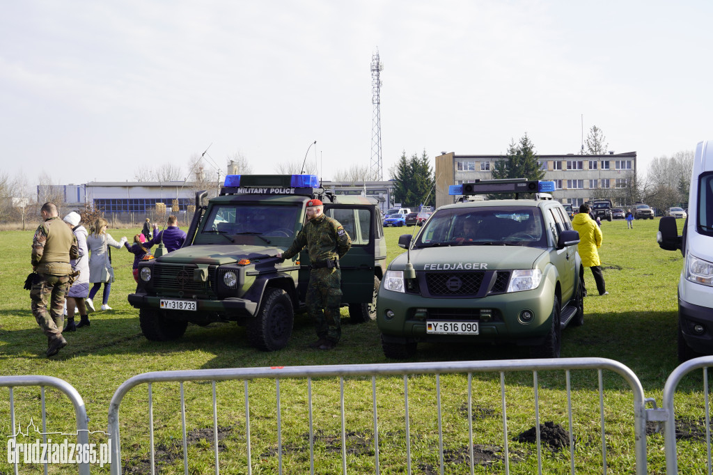 Prezentacja sprzętu wojskowego NATO w Grudziądzu