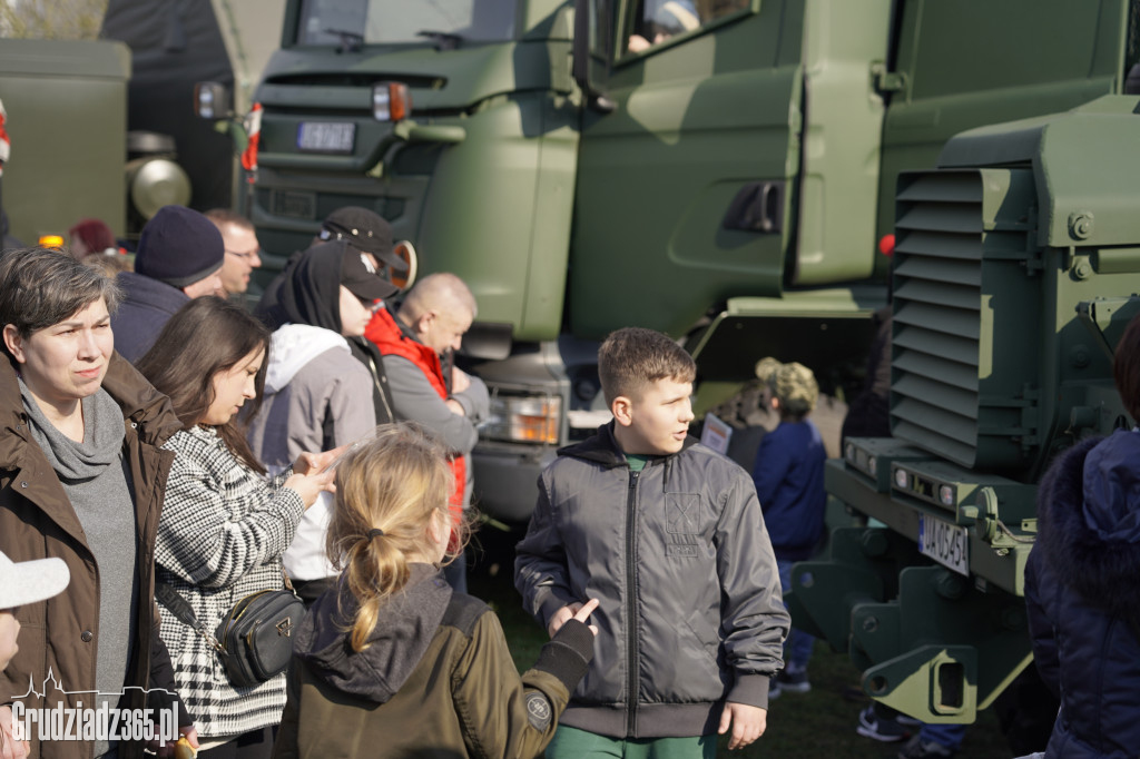 Prezentacja sprzętu wojskowego NATO w Grudziądzu