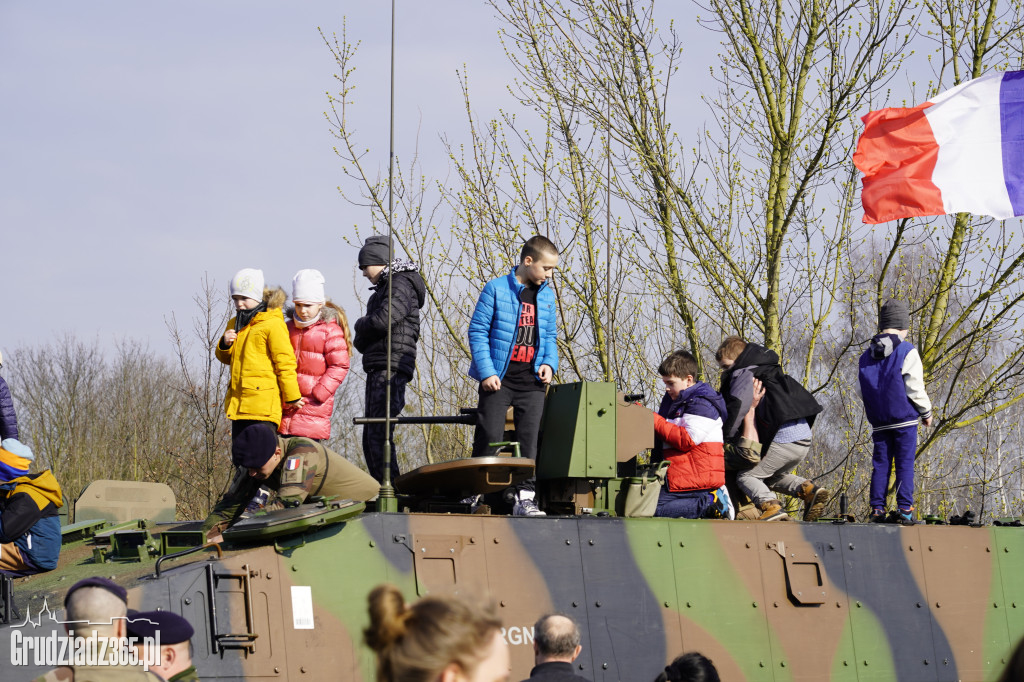 Prezentacja sprzętu wojskowego NATO w Grudziądzu