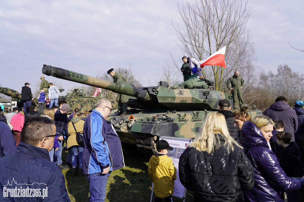 Prezentacja sprzętu wojskowego NATO w Grudziądzu