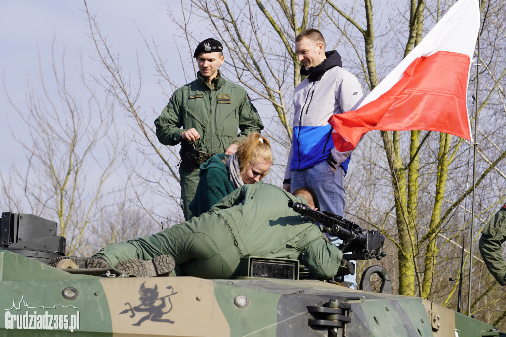 Prezentacja sprzętu wojskowego NATO w Grudziądzu