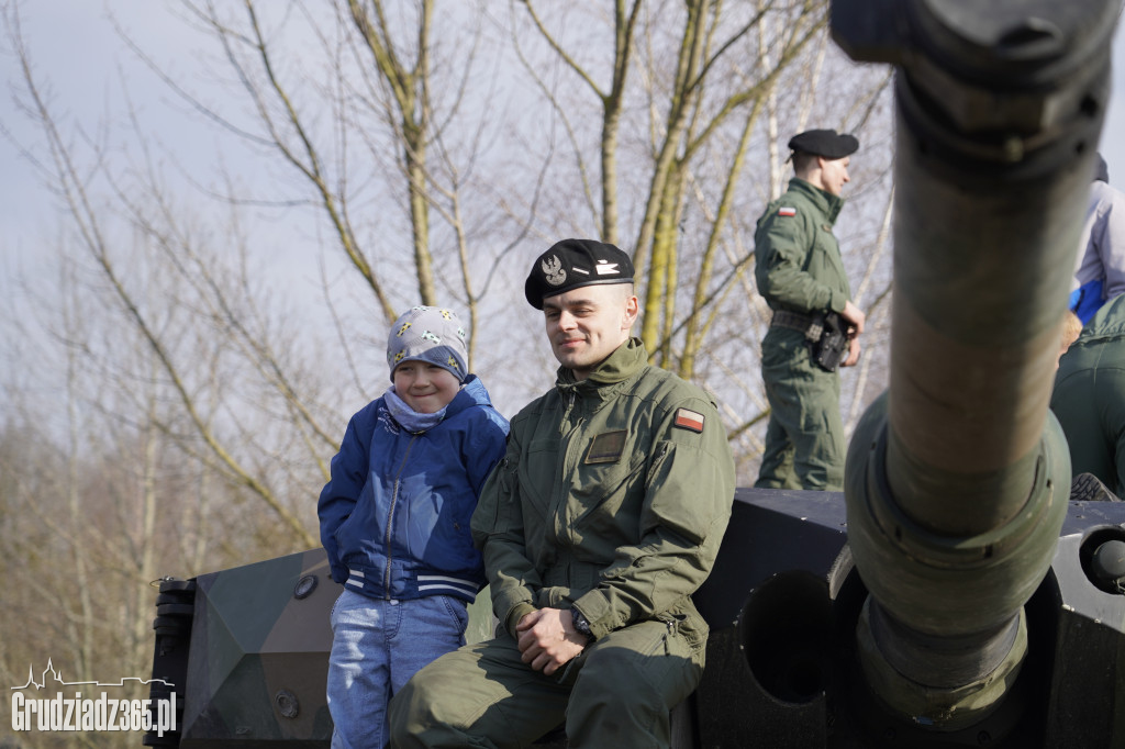 Prezentacja sprzętu wojskowego NATO w Grudziądzu