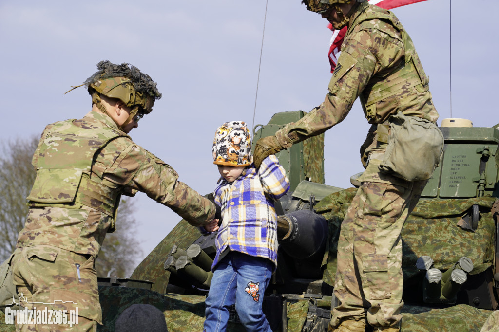 Prezentacja sprzętu wojskowego NATO w Grudziądzu