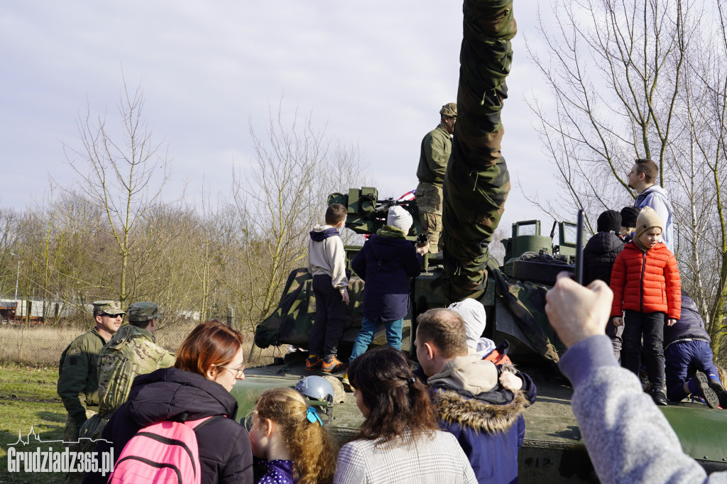 Prezentacja sprzętu wojskowego NATO w Grudziądzu