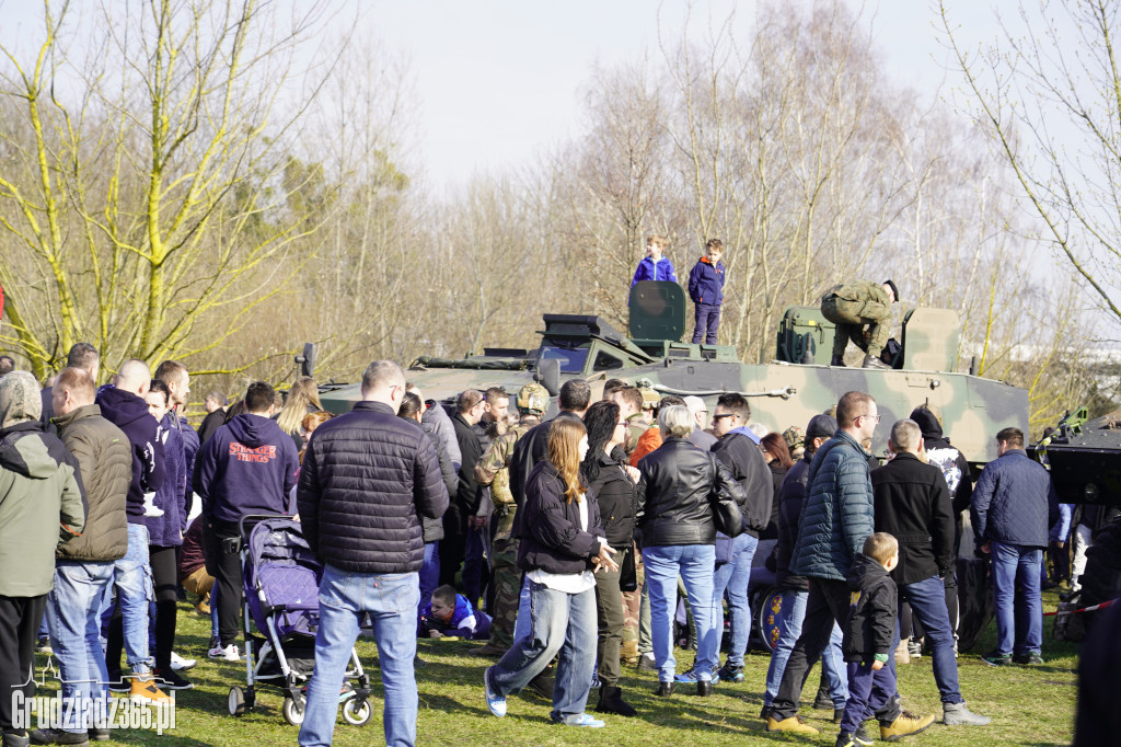Prezentacja sprzętu wojskowego NATO w Grudziądzu