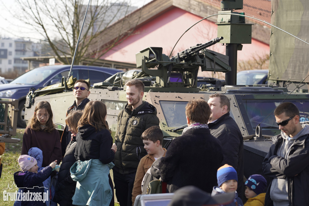 Prezentacja sprzętu wojskowego NATO w Grudziądzu