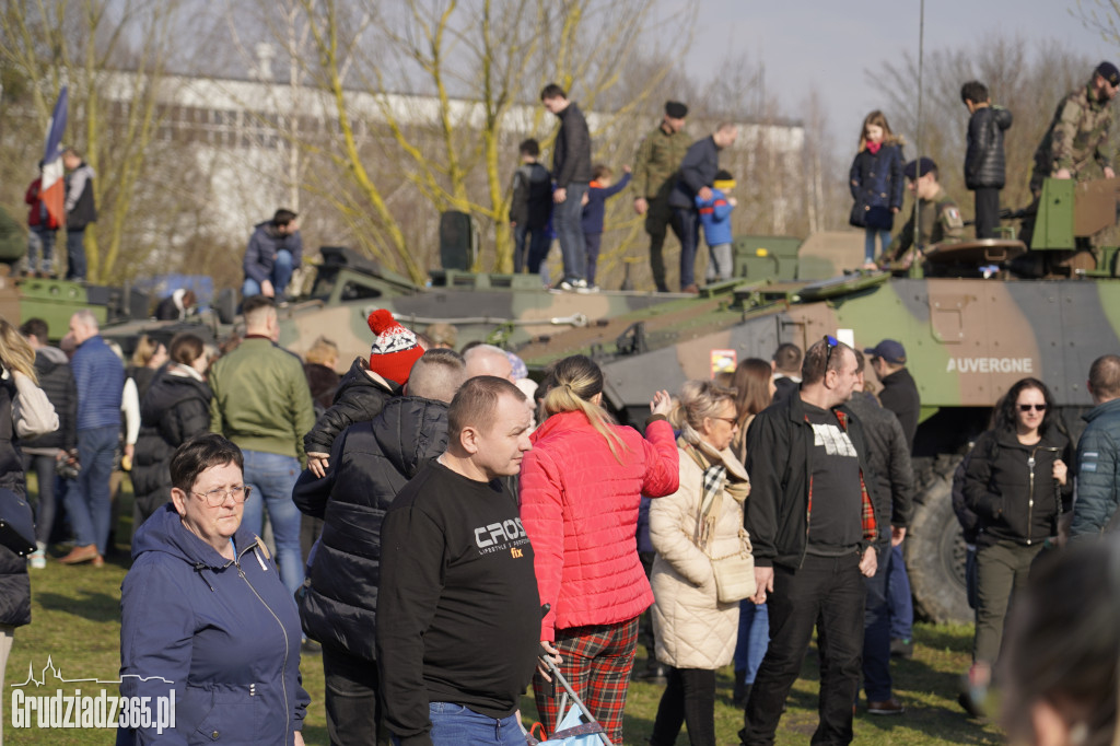 Prezentacja sprzętu wojskowego NATO w Grudziądzu