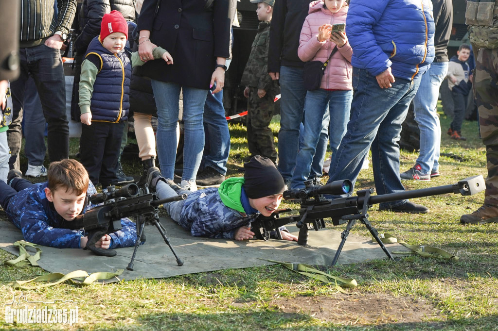 Prezentacja sprzętu wojskowego NATO w Grudziądzu