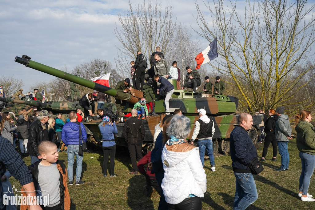 Prezentacja sprzętu wojskowego NATO w Grudziądzu