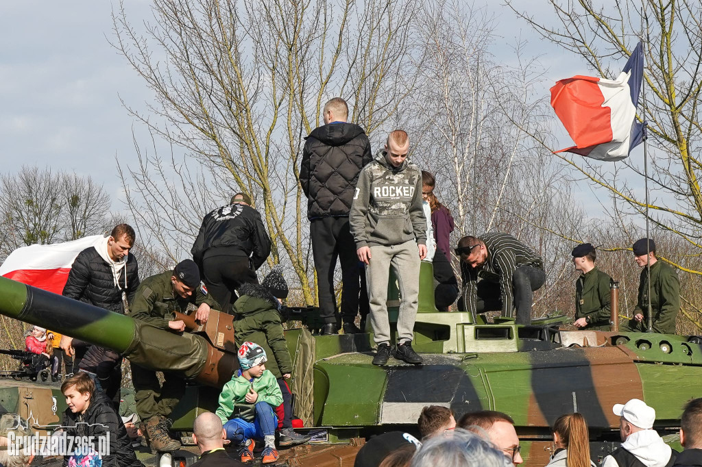 Prezentacja sprzętu wojskowego NATO w Grudziądzu
