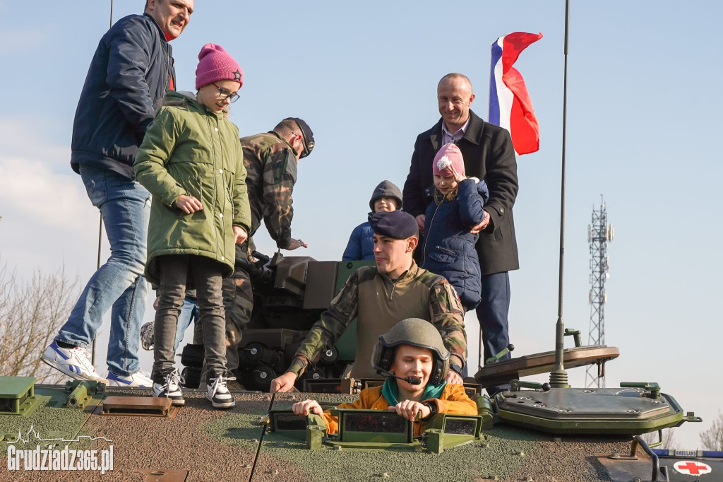 Prezentacja sprzętu wojskowego NATO w Grudziądzu