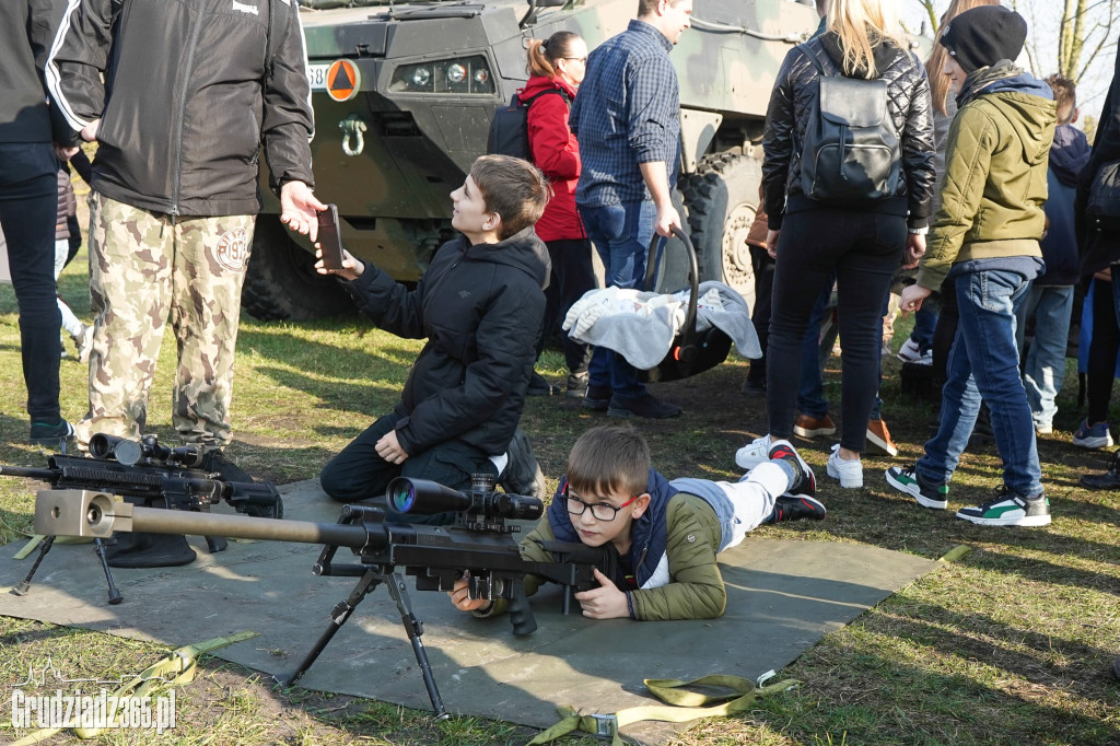 Prezentacja sprzętu wojskowego NATO w Grudziądzu