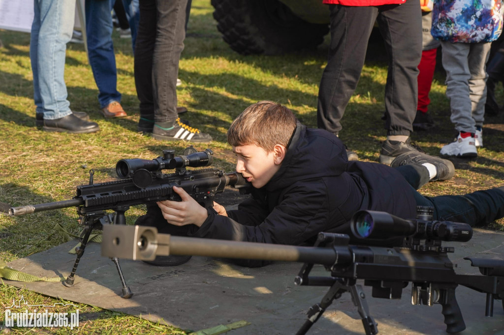 Prezentacja sprzętu wojskowego NATO w Grudziądzu