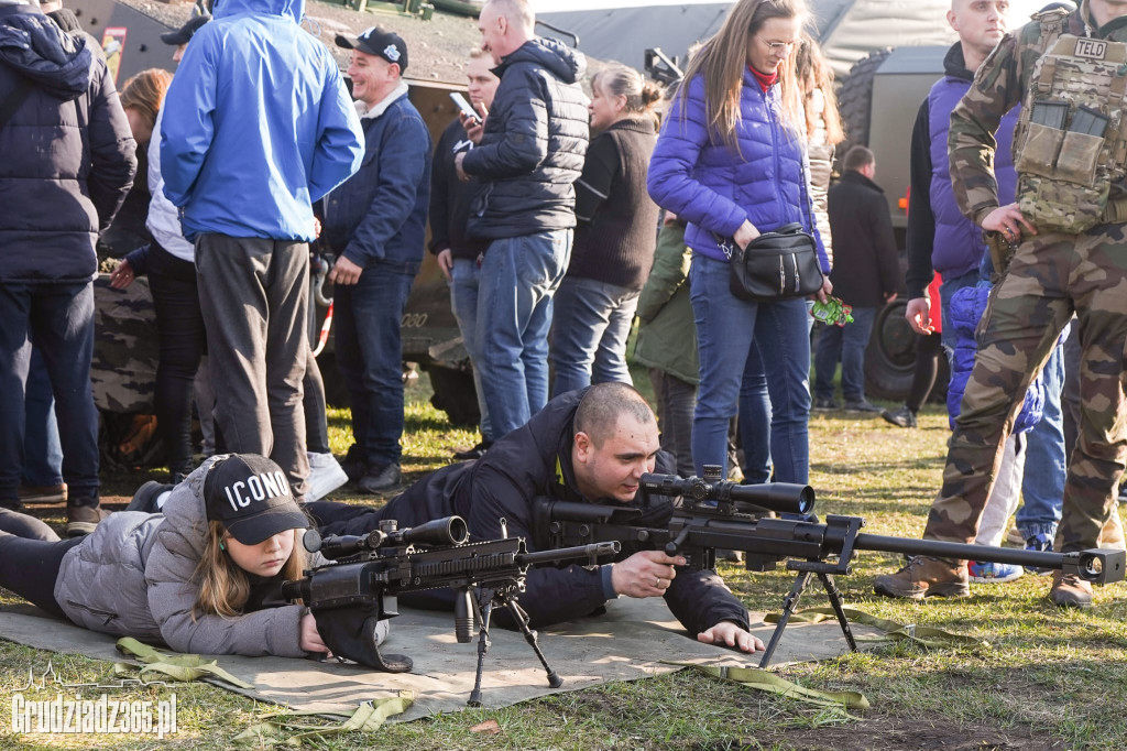 Prezentacja sprzętu wojskowego NATO w Grudziądzu