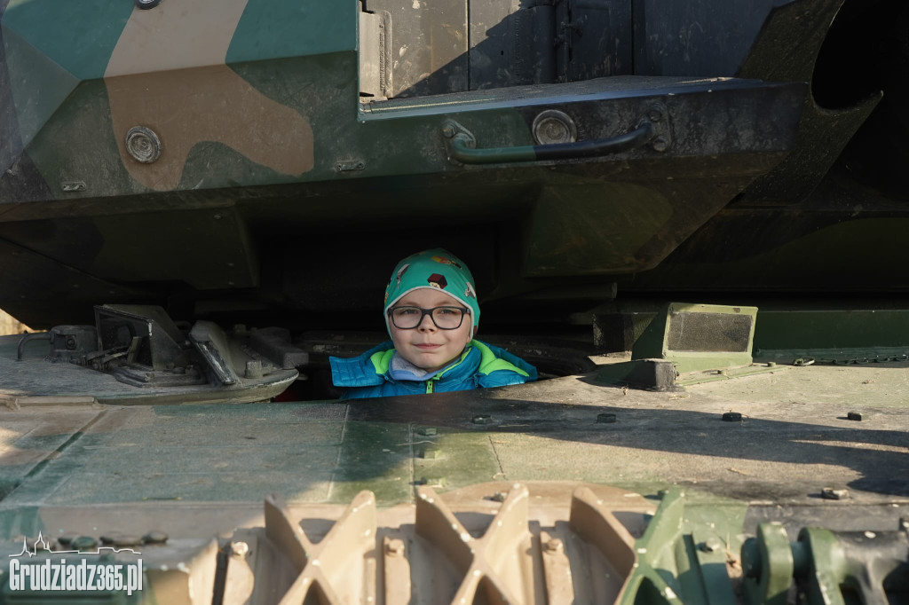 Prezentacja sprzętu wojskowego NATO w Grudziądzu