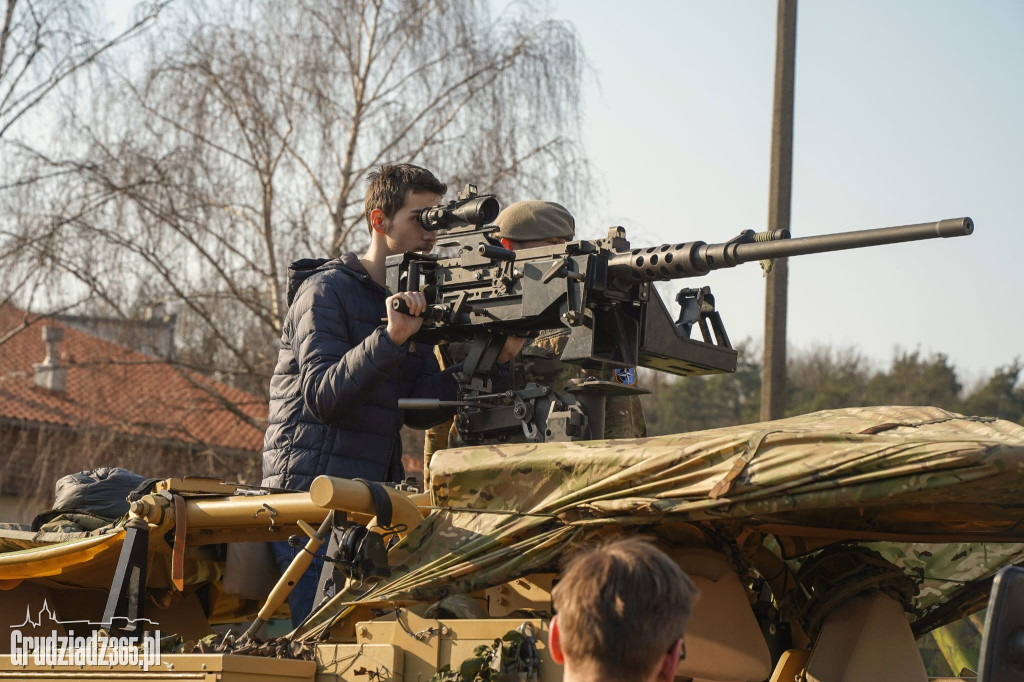 Prezentacja sprzętu wojskowego NATO w Grudziądzu