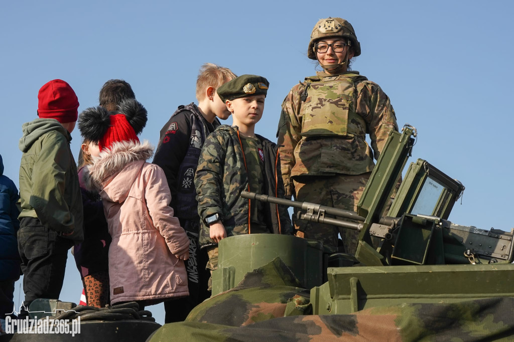 Prezentacja sprzętu wojskowego NATO w Grudziądzu