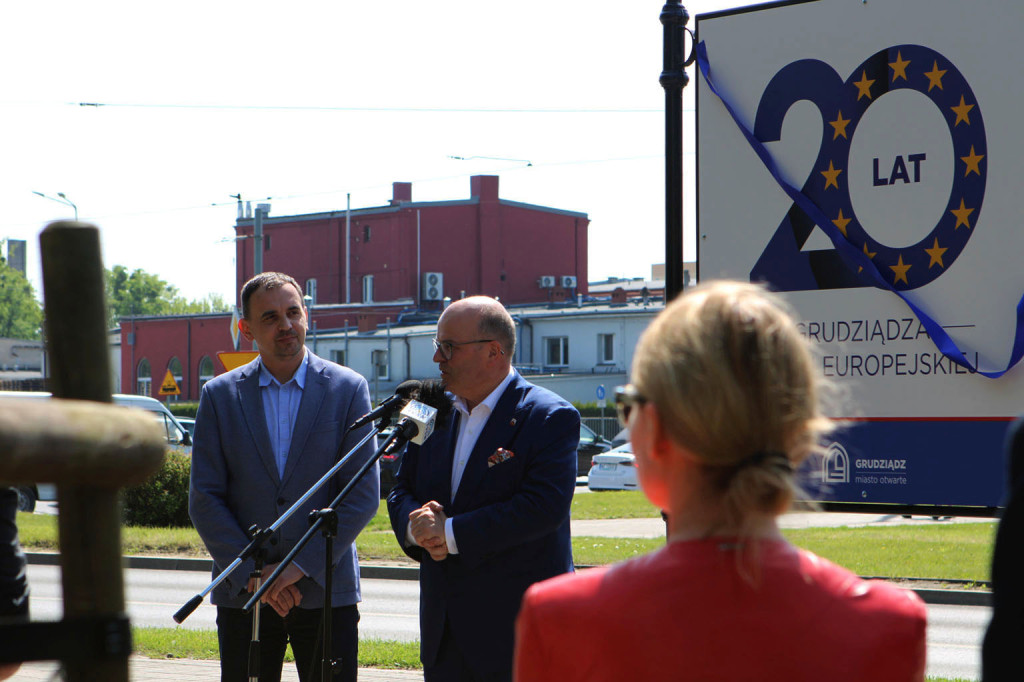 20 lat Grudziądza w Unii Europejskiej - wystawa plenerowa