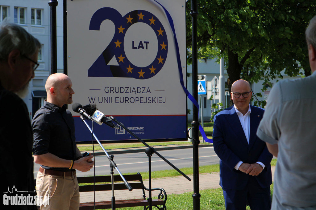 20 lat Grudziądza w Unii Europejskiej - wystawa plenerowa