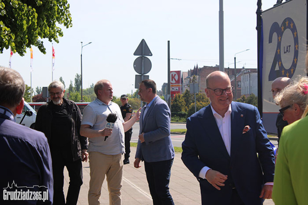 20 lat Grudziądza w Unii Europejskiej - wystawa plenerowa