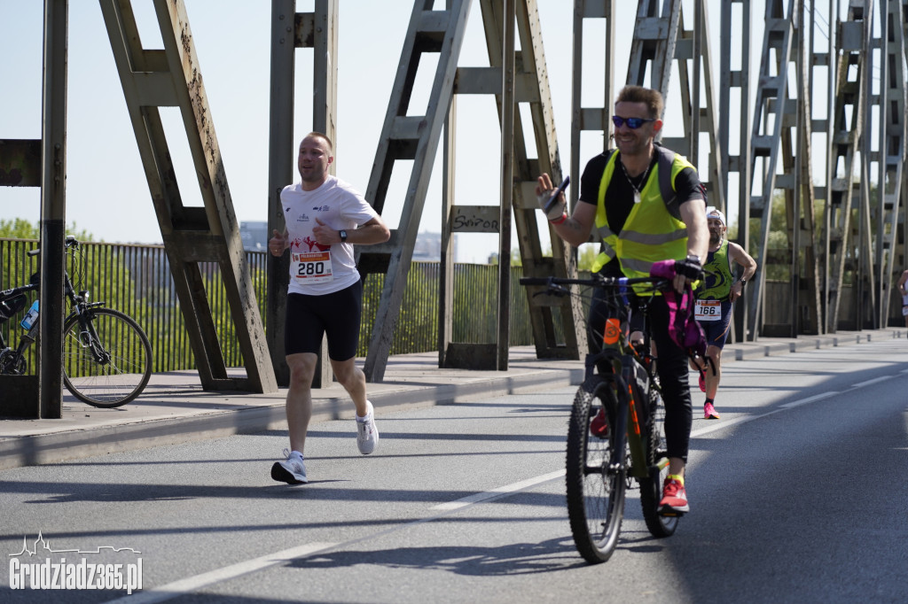 Półmaraton Grudziądz - Rulewo -  Śladami Bronka Malinowskiego