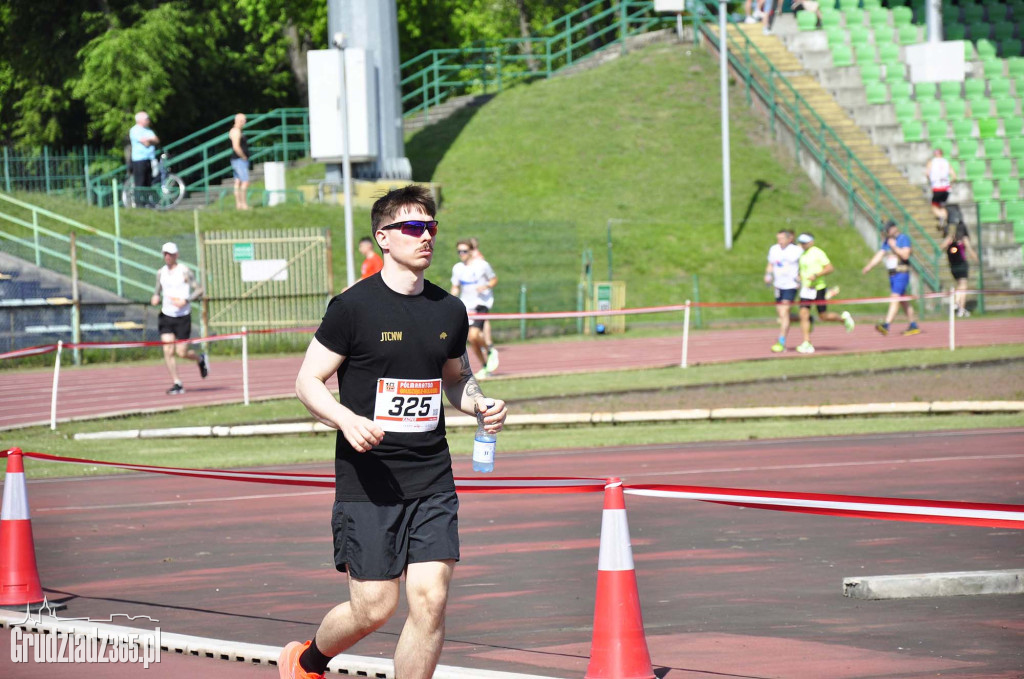 Półmaraton Grudziądz - Rulewo - Śladami Bronka Malinowskiego - start