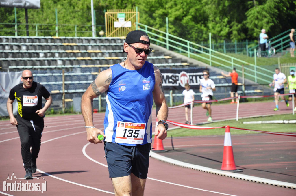 Półmaraton Grudziądz - Rulewo - Śladami Bronka Malinowskiego - start
