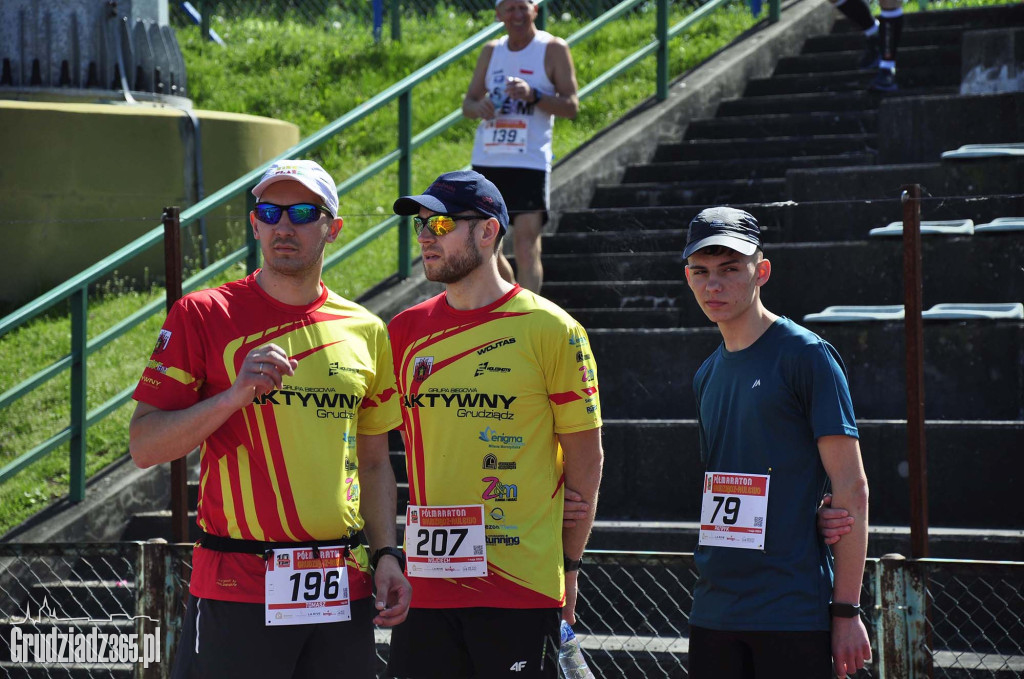 Półmaraton Grudziądz - Rulewo - Śladami Bronka Malinowskiego - start