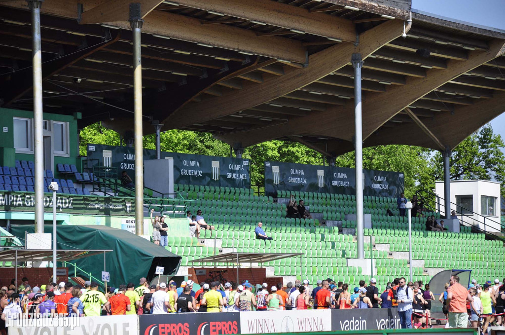 Półmaraton Grudziądz - Rulewo - Śladami Bronka Malinowskiego - start